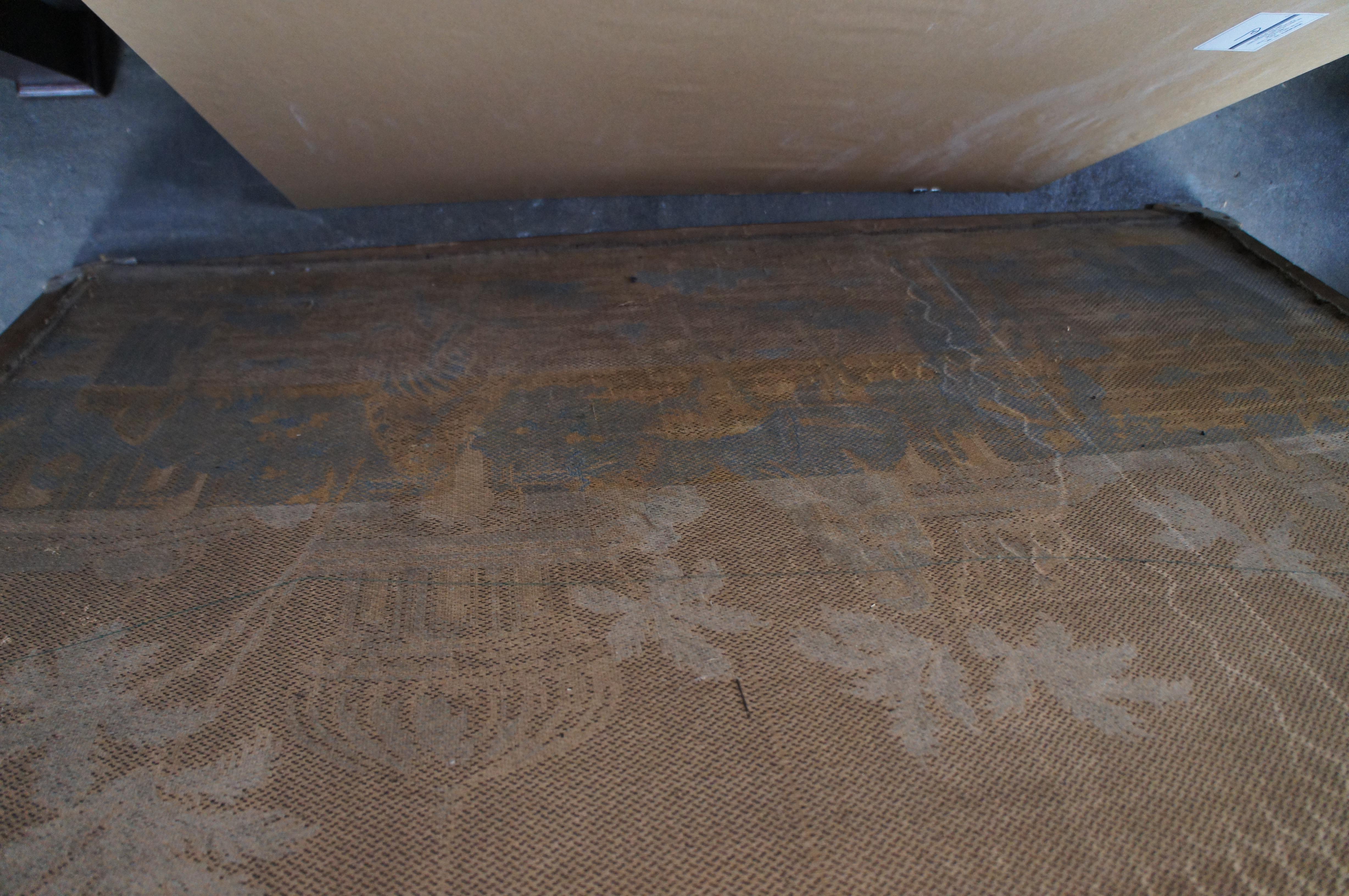 Grande arazzo tessile moresco marocchino con cammello figurato e paesaggio 75