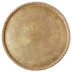 Large Moroccan Brass Tray Table Tops