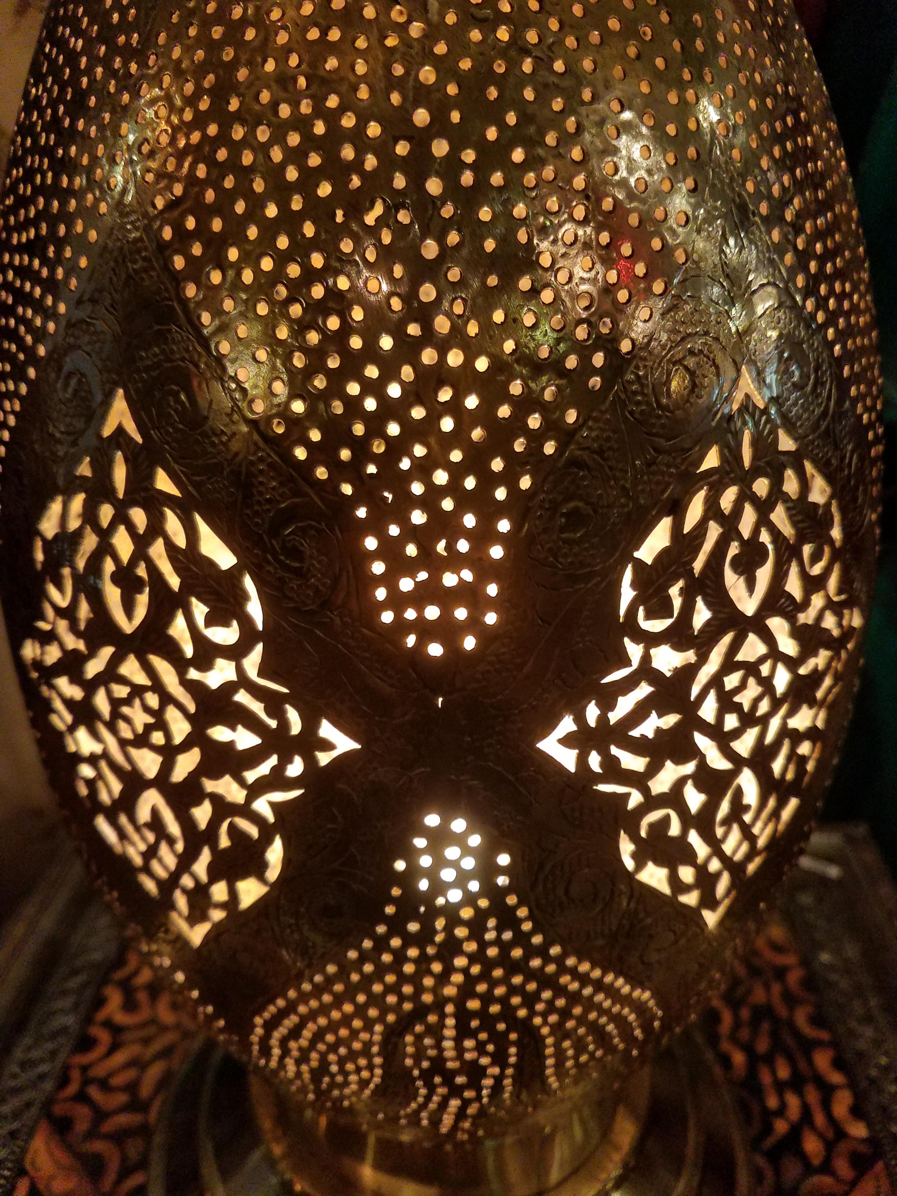 moroccan table lamp
