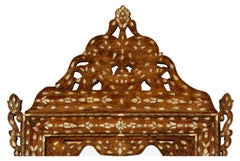 Large Moroccan Style Bone Inlay Mirror