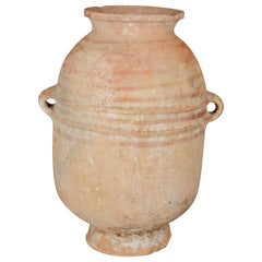 Large Moroccan Terracotta Pottery Water Jar