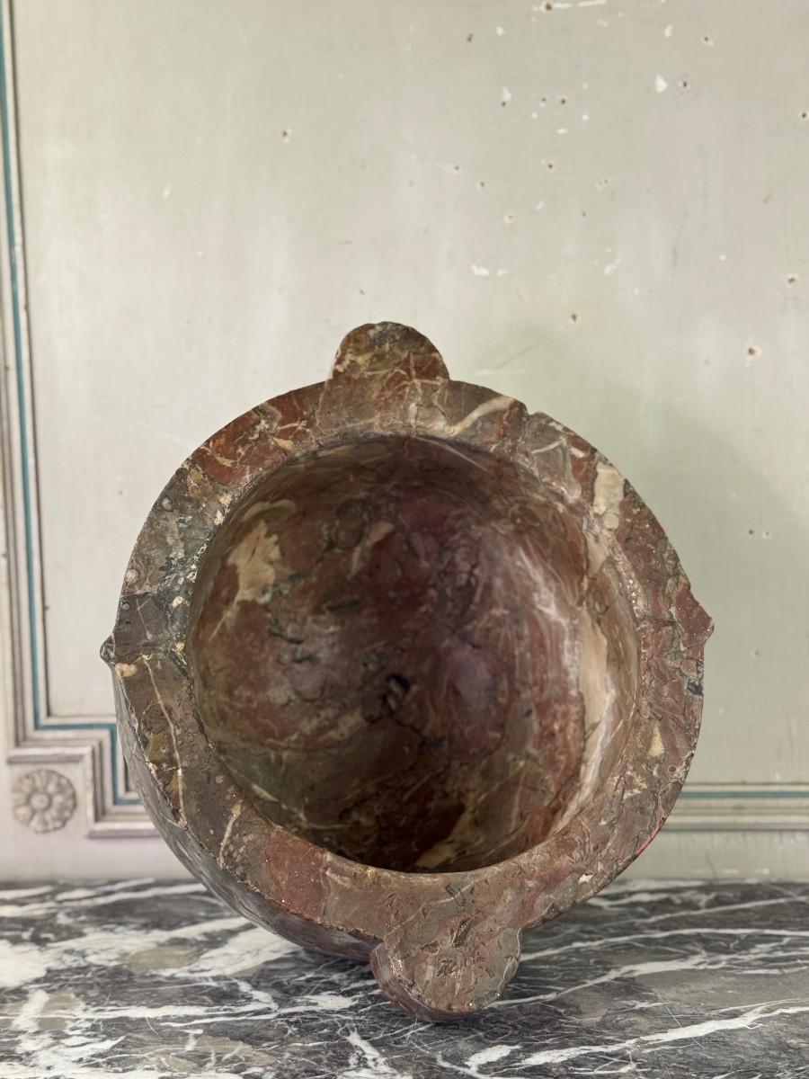 Grande mortaio in marmo di Rance, XVIII secolo in vendita 3