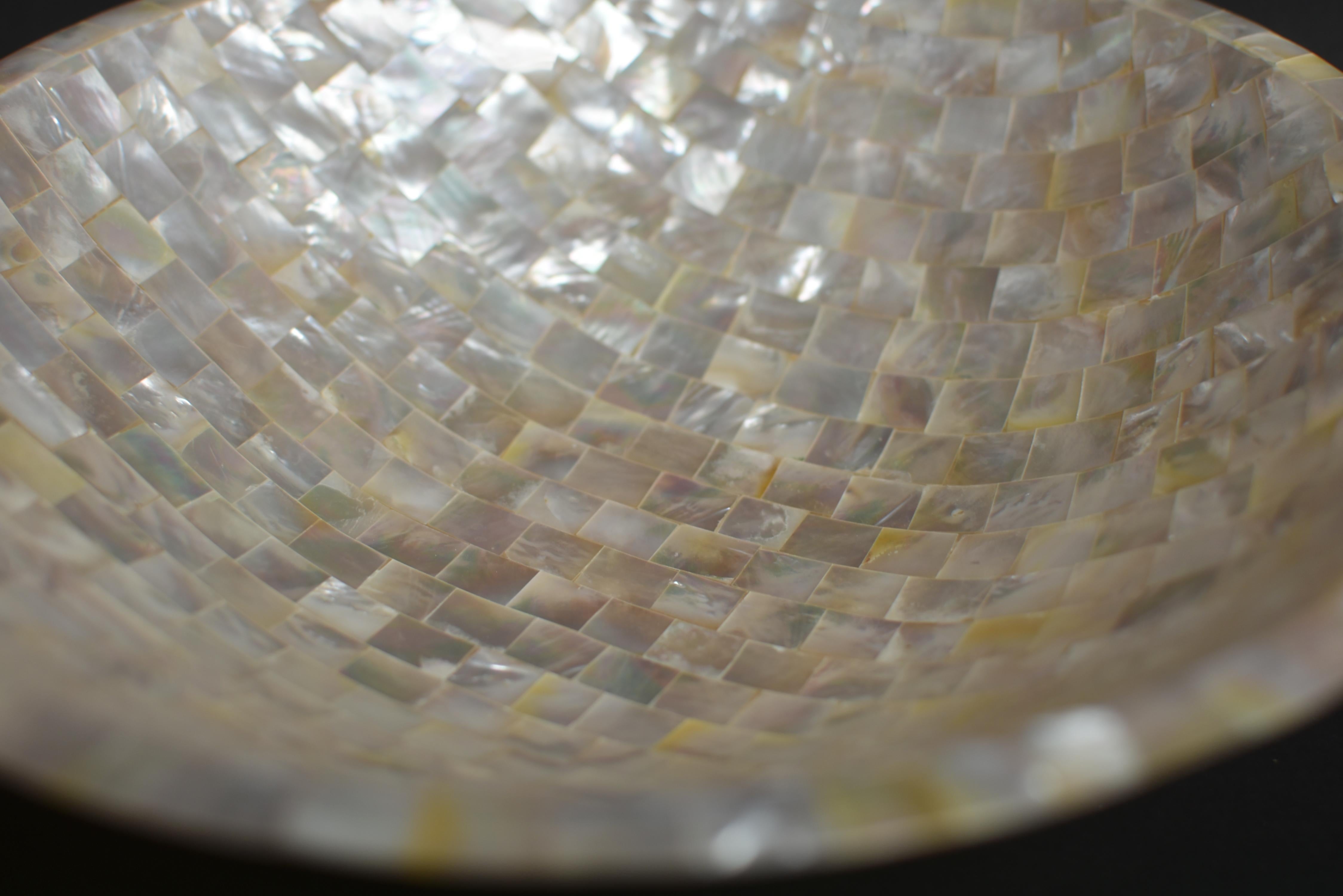 Large Mother of Pearl Bowl 3