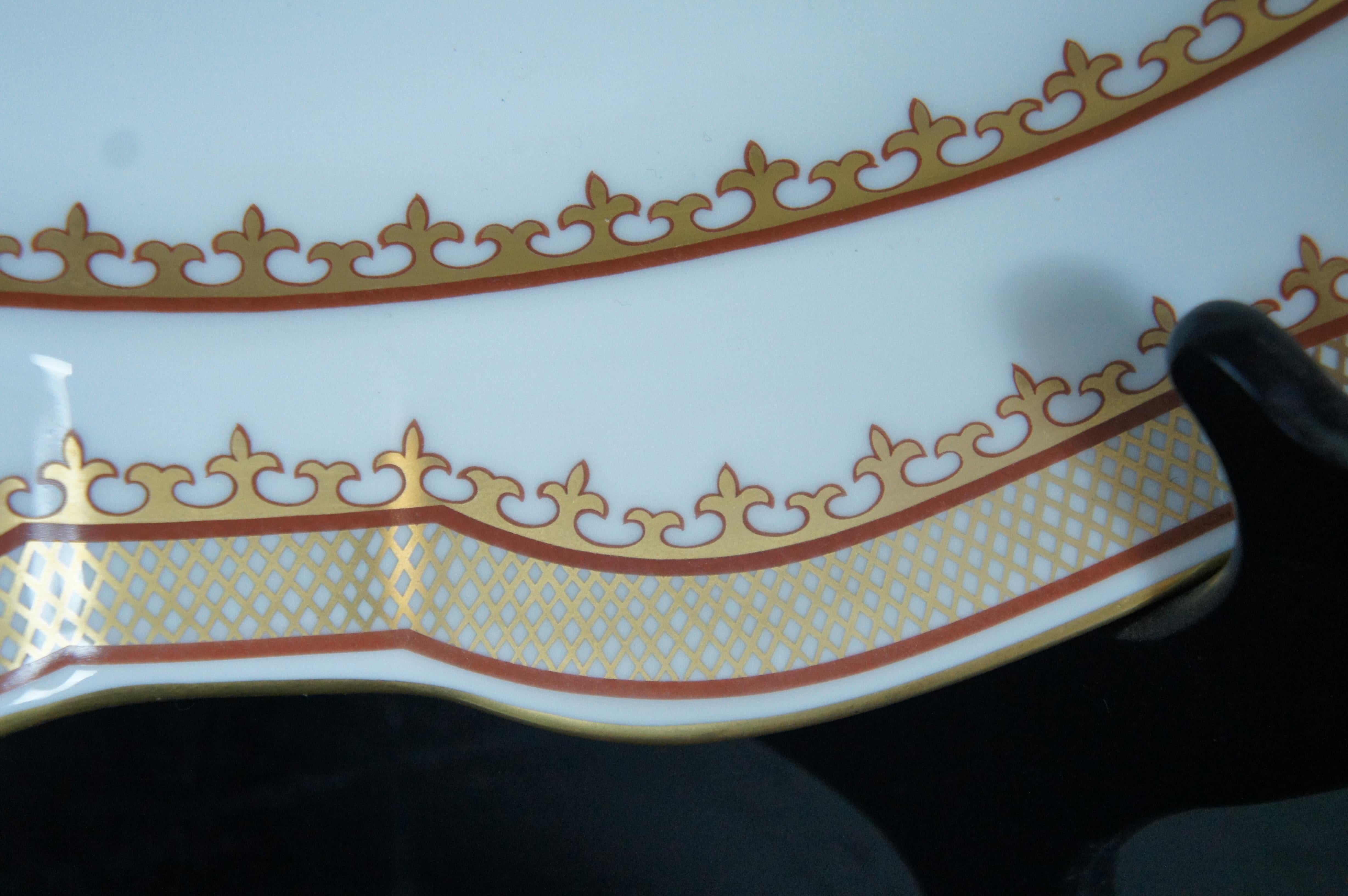 Large Mottahedeh Dallas Museum of Art Chinese Export Carp Fish Platter 17