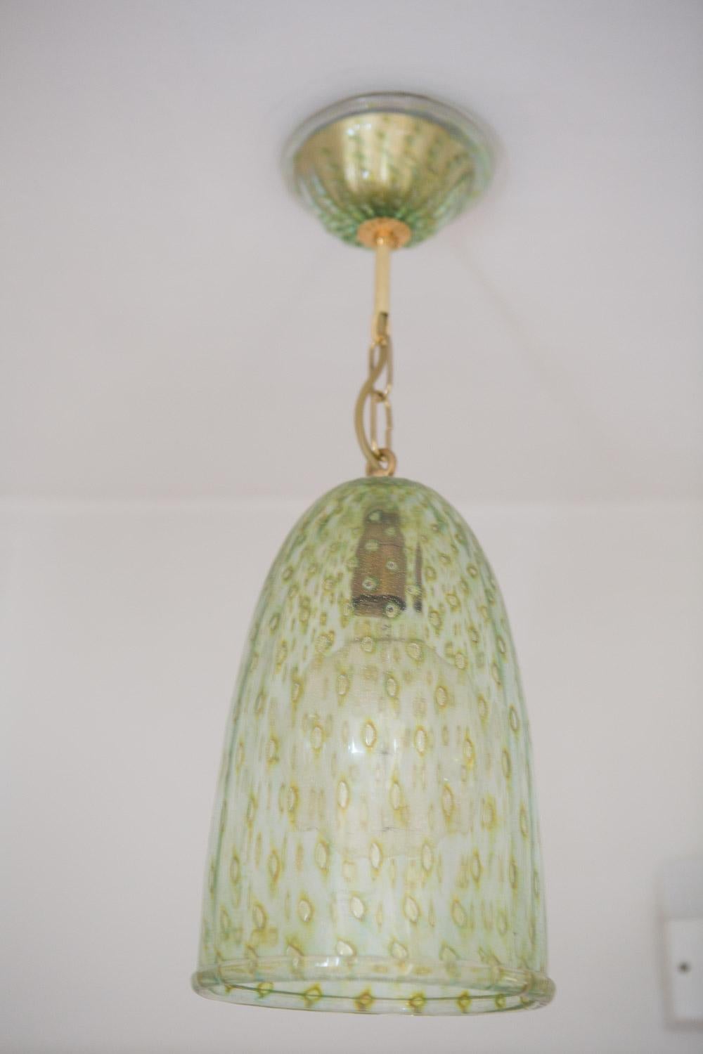 Designed by Andrew and made exclusively for Andrew Kornat Designs by one of the most famous Master Glass Furnace's on the Island of Murano in Venice, this beautiful Bell Lantern is made to the highest of standards using centuries old glass blowing