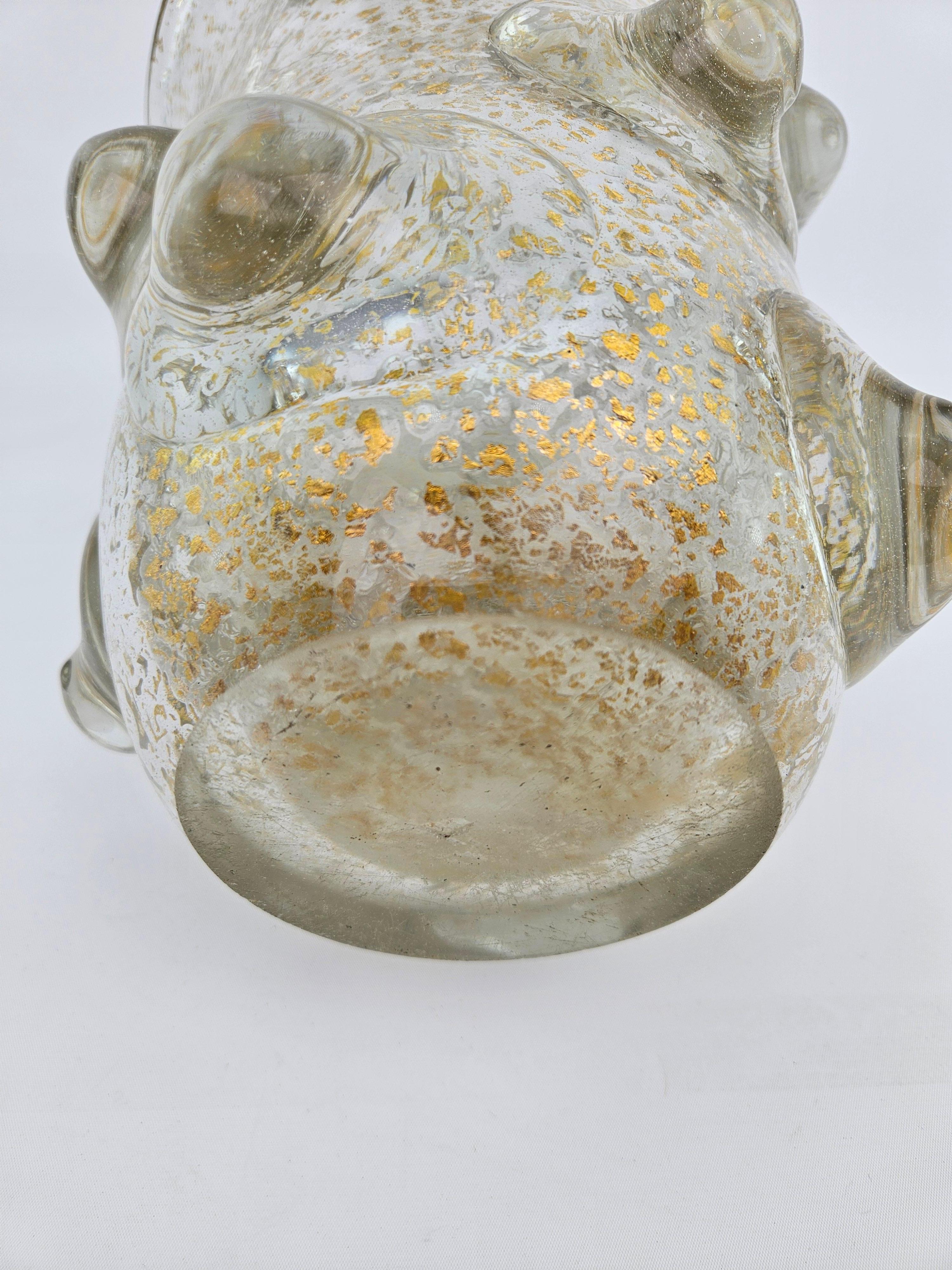 Gran jarrón de vidrio artístico Mugoni de Ercole Barovier en venta 5