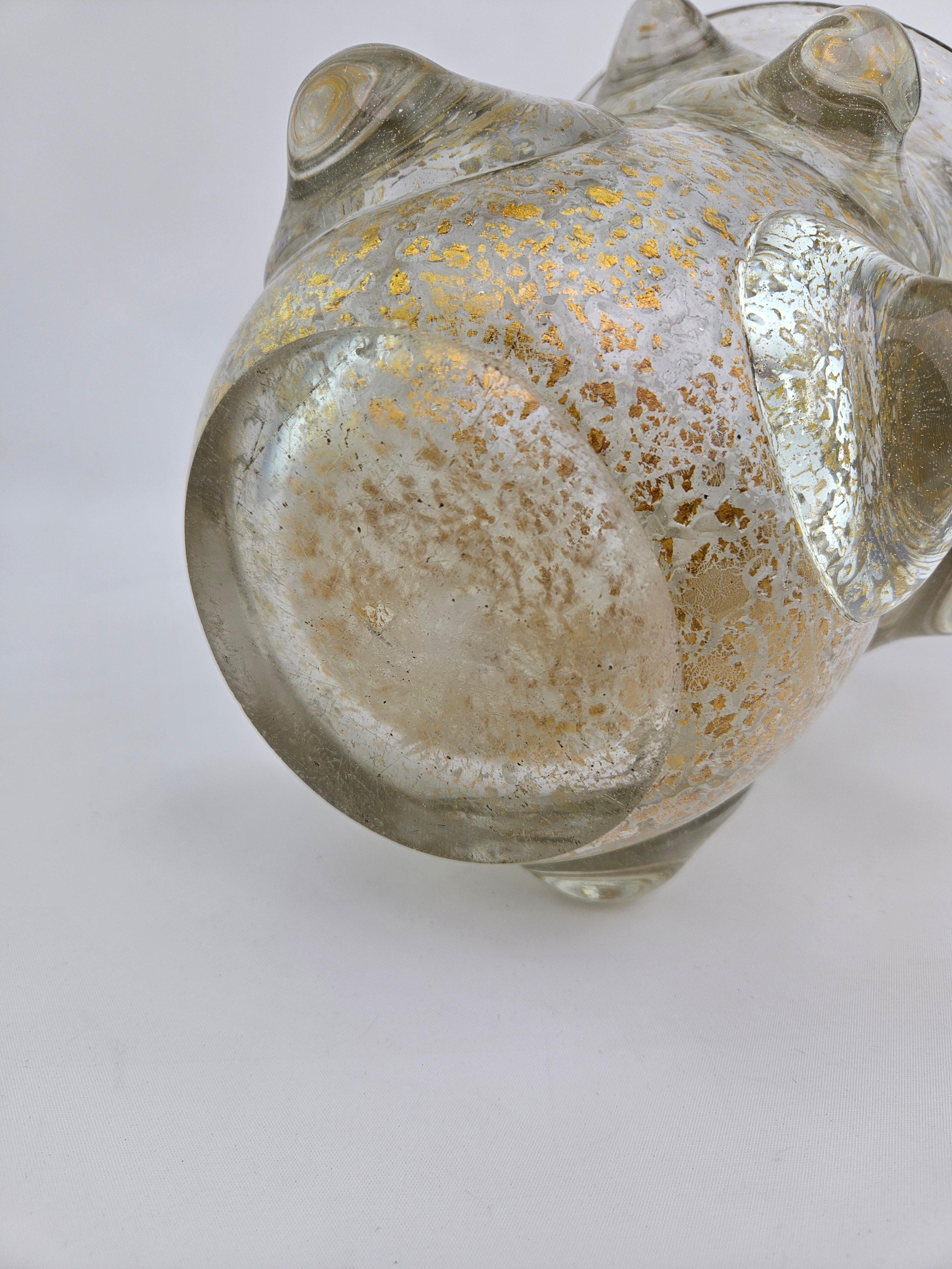 Gran jarrón de vidrio artístico Mugoni de Ercole Barovier en venta 6