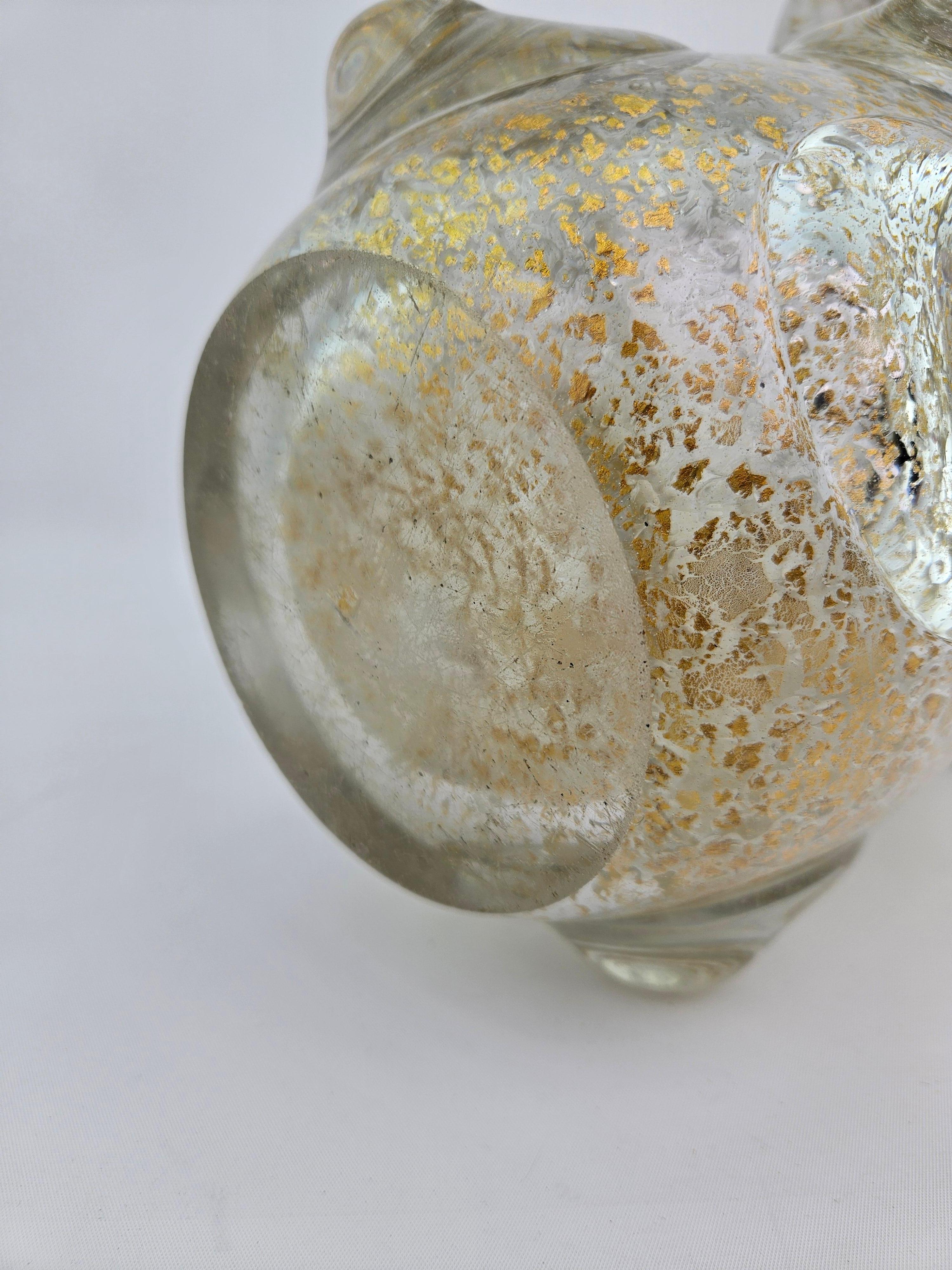 Gran jarrón de vidrio artístico Mugoni de Ercole Barovier en venta 7