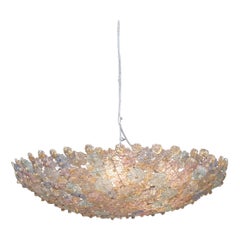Large Multi-Color Millefiori Pendant by Barovier & Toso