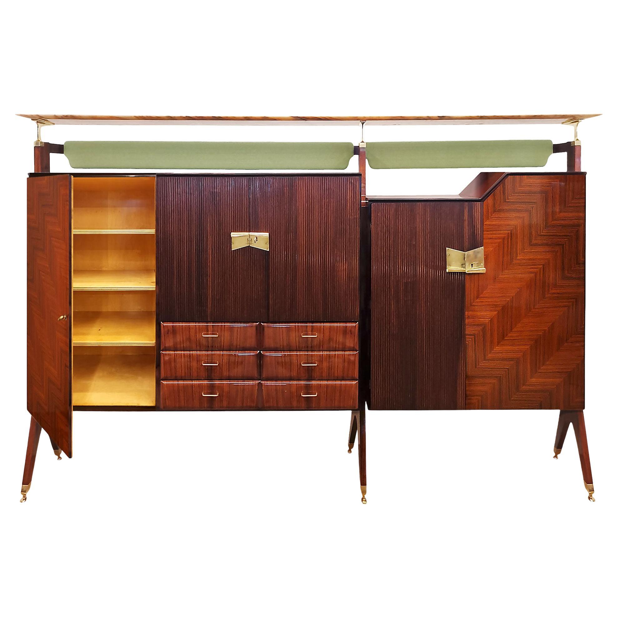 Large Mid-Century Modern Multi-Purpose Piece of Furniture - Italy 1950 For Sale