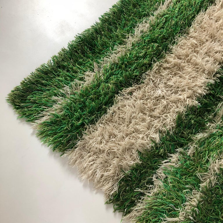 Large Multi-Color Scandinavian High Pile Rya Rug by ... (768 x 768 Pixel)