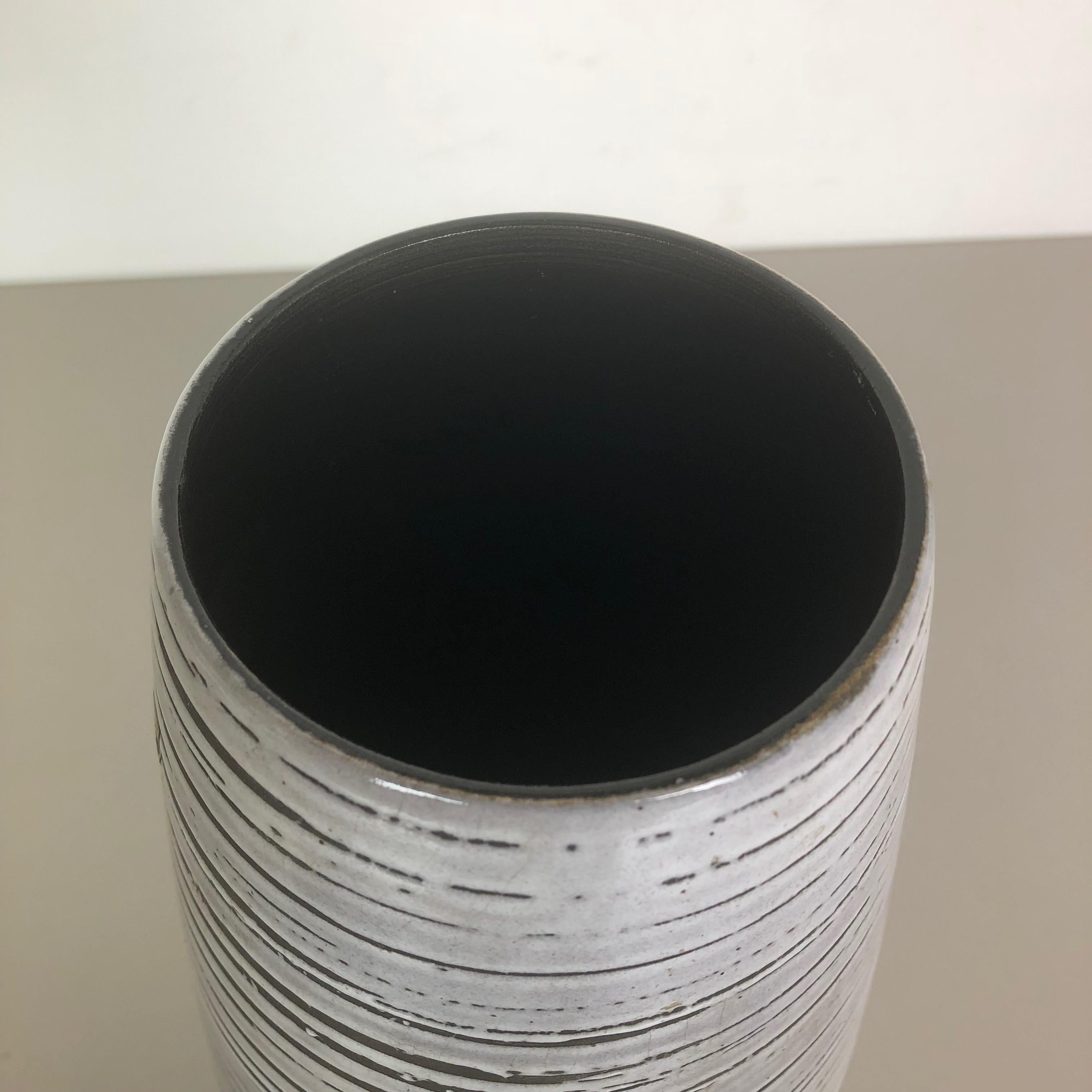 Ceramic Large Multi-Color Vase Fat Lava 