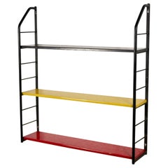 Large Multicolored Wall Unit Shelves from Holland, 1970s