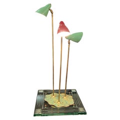Large Multidirectional 3 Arms Table Lamp