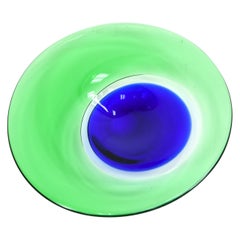 Large Murano Art Glass Centerpiece Bowl