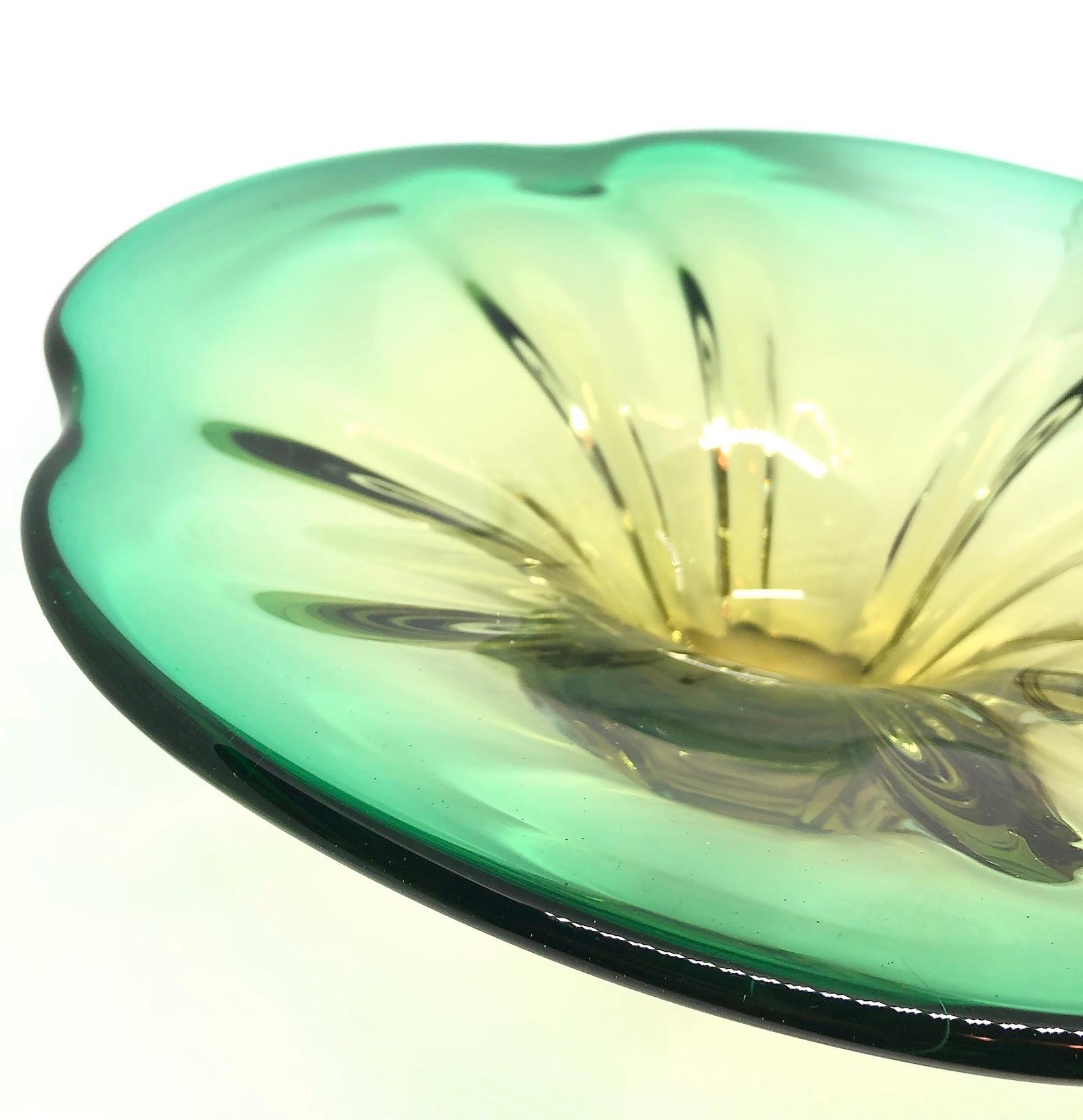 murano sommerso bowl
