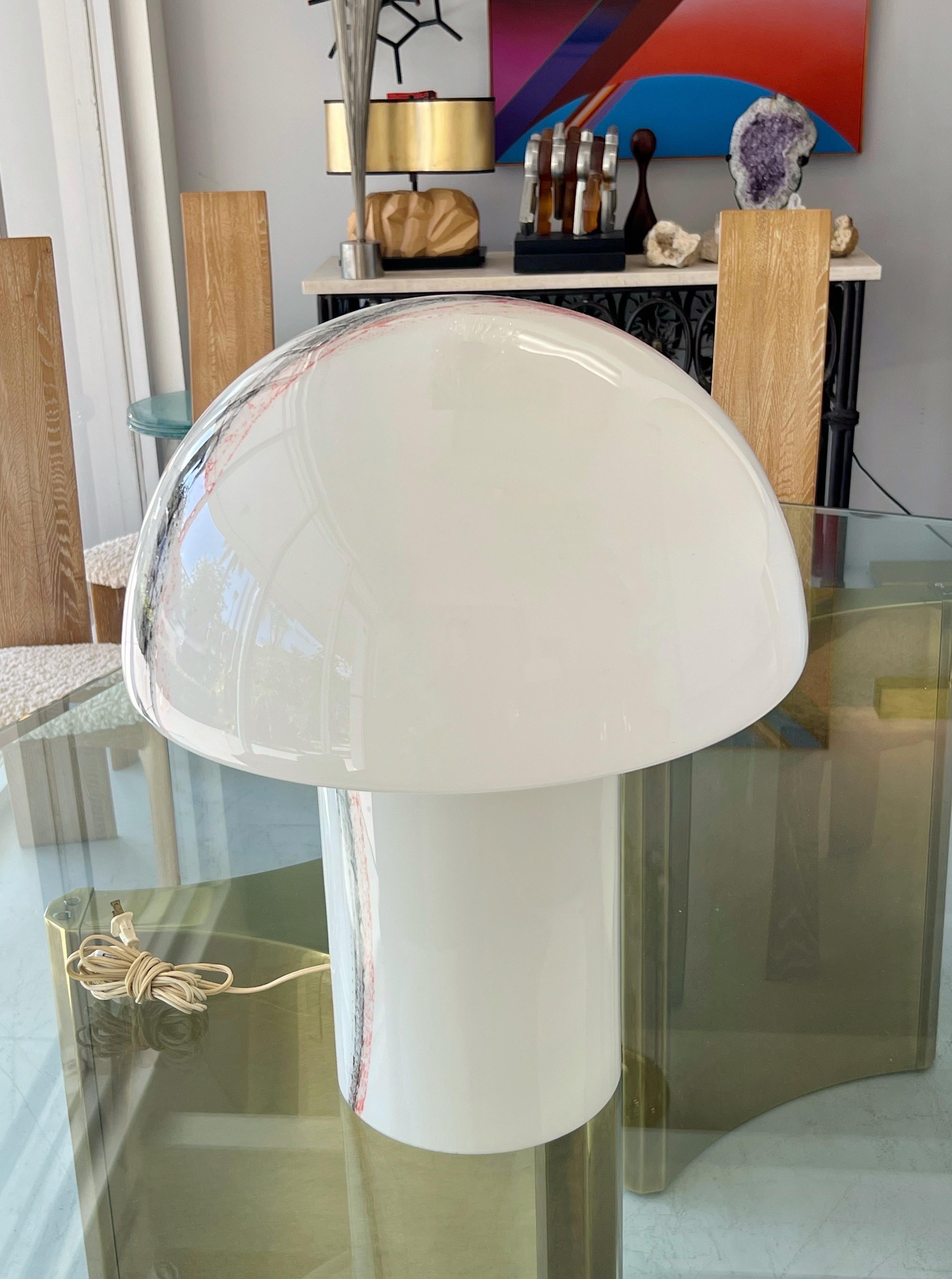 Large Murano Art Glass Table lamp, 1978 1