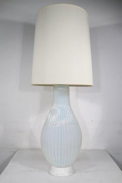 Large Murano Art Glass Table Lamp