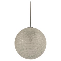 Large Murano Ball Pendant Light by Doria, Germany, 1970s