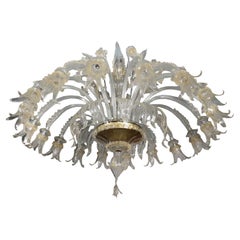 Large Murano Chandelier, 1900s