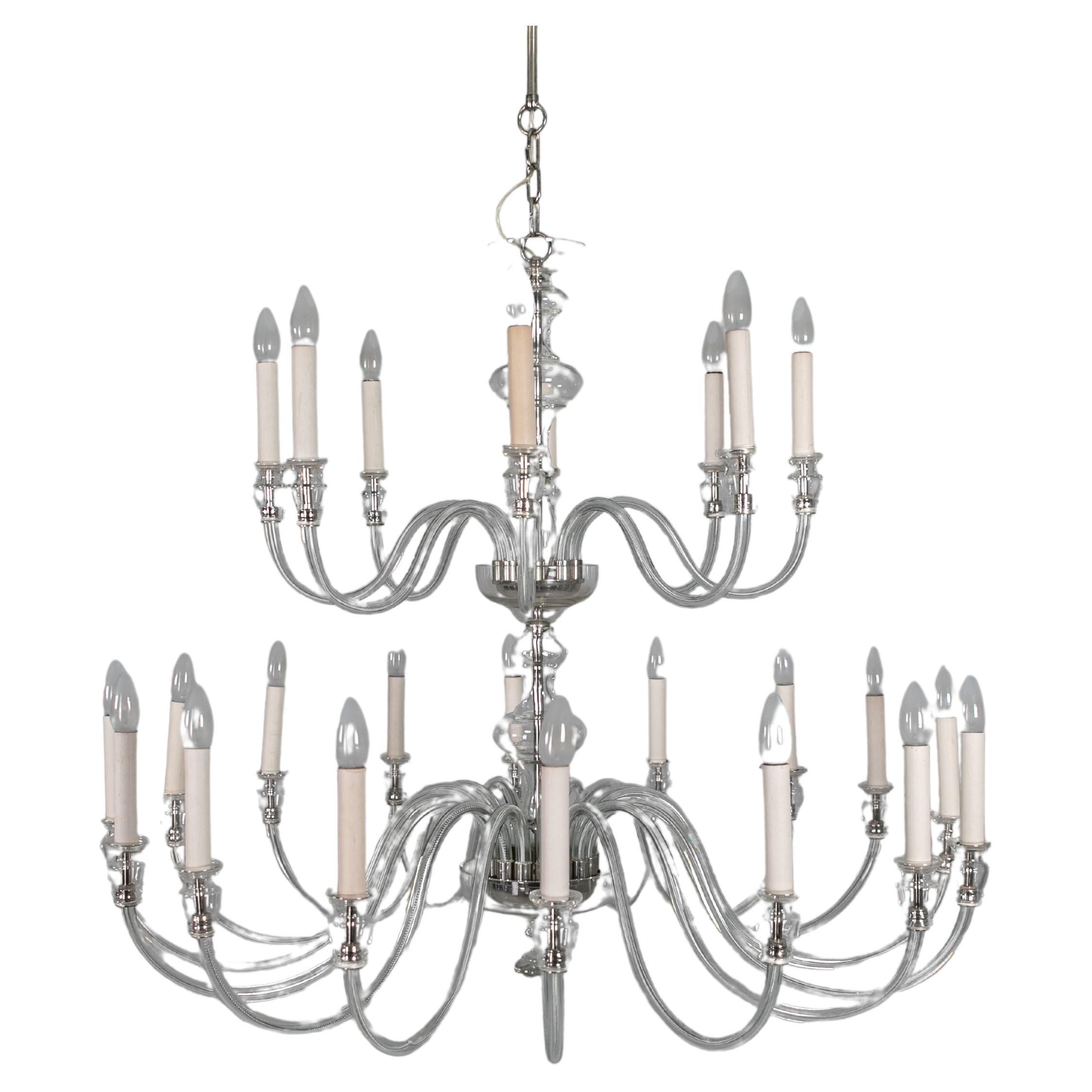 Large Murano Chandelier, 1960 For Sale