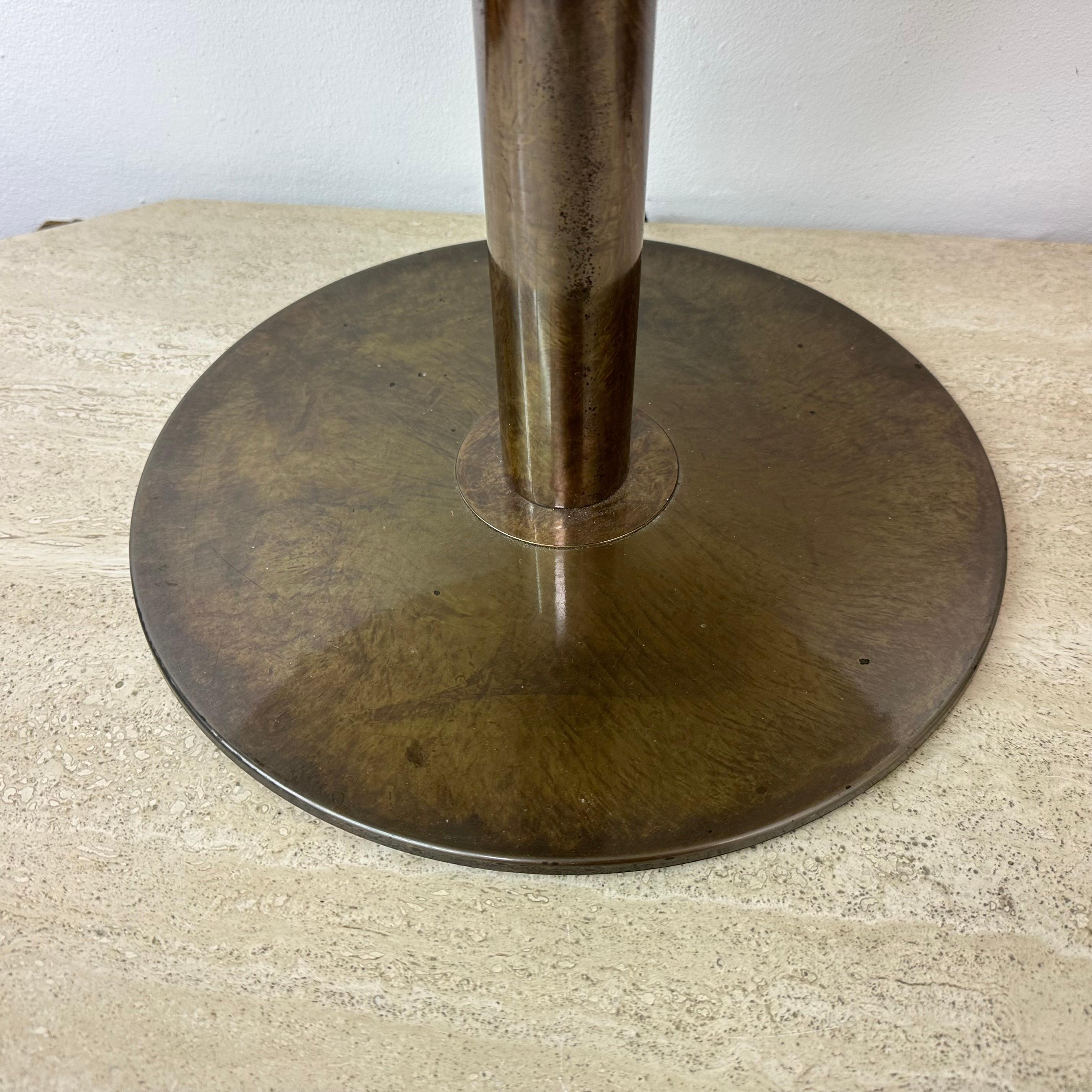 Grande lampe de table à champignon en verre de Murano et laiton par Barovier&Toso , 1960s en vente 2