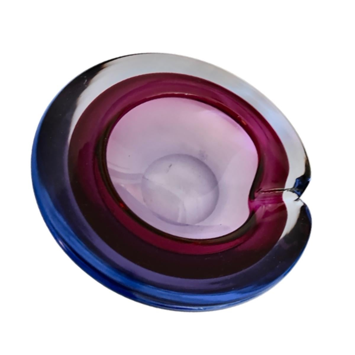 Grand bol en verre de Murano d'Archemide Seguso pour Seguso 1960's en vente 3