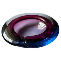 Retro Large Murano Glass Bowl from Archemide Seguso for Seguso 1960´s