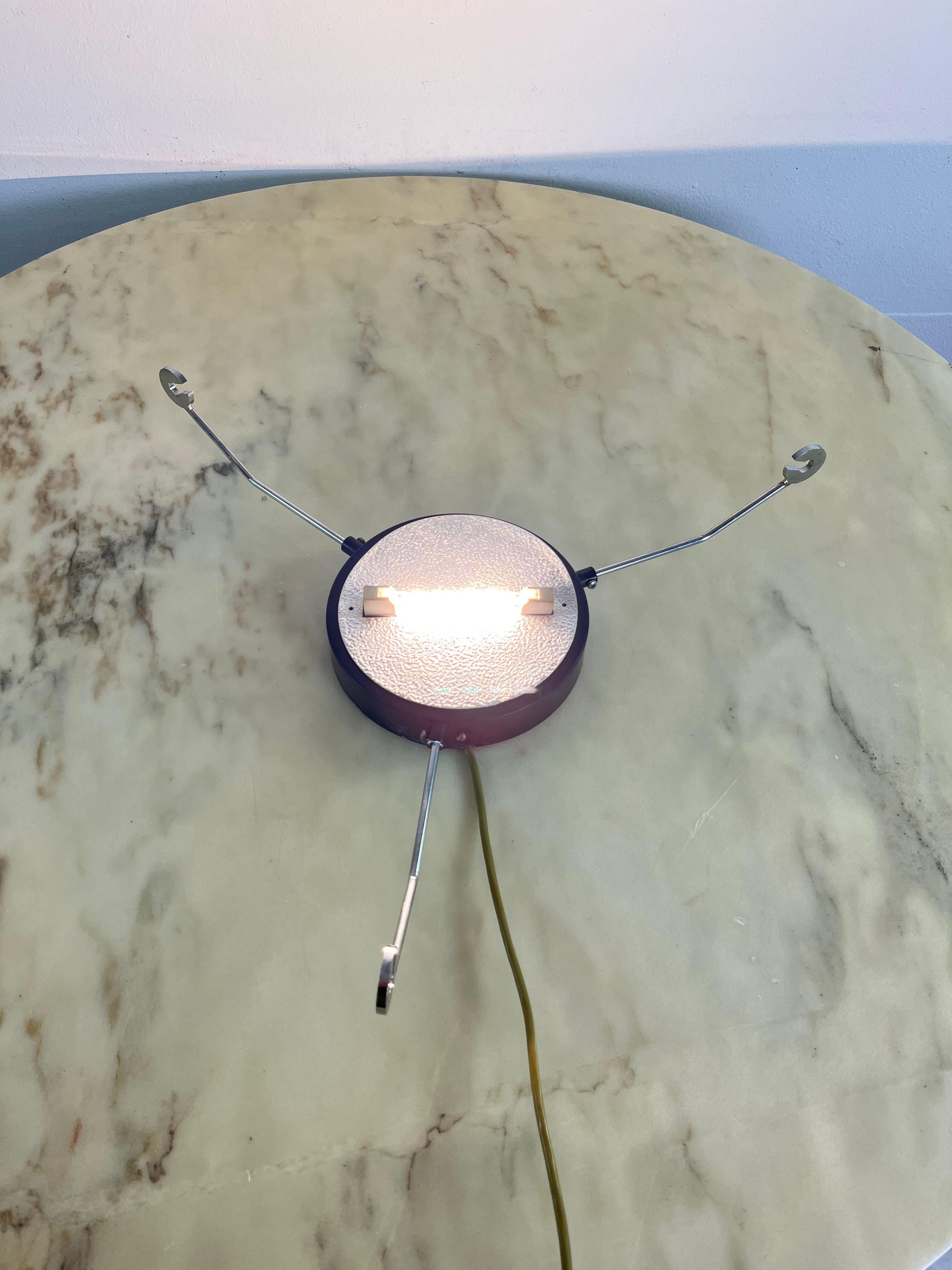 Grande lampada da soffitto in vetro di Murano  1980s in vendita 11