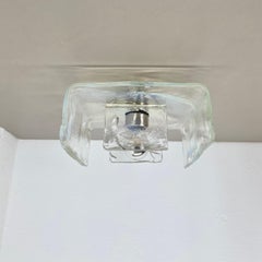 Large Murano Glass Ceiling Wall Light by CARLO NASON for KALMAR Lights, 1970s