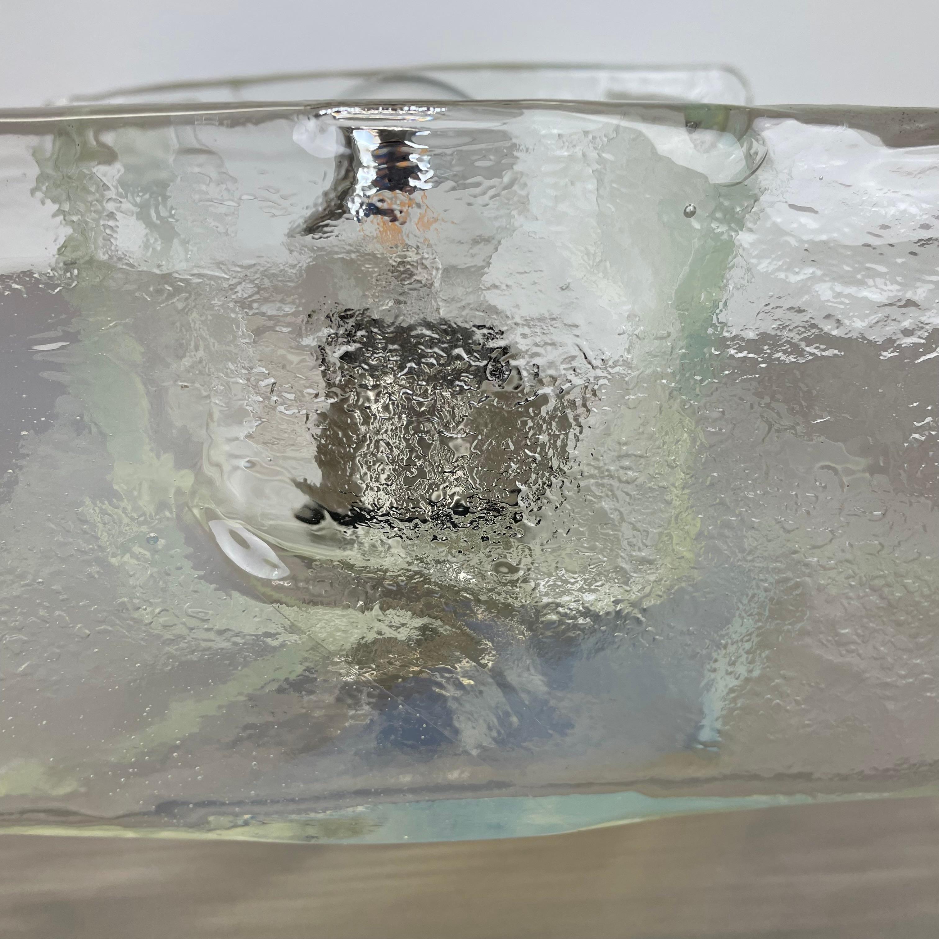 Grande applique murale en verre de Murano par CARLO NASON pour KALMAR Lights, 1970 en vente 1