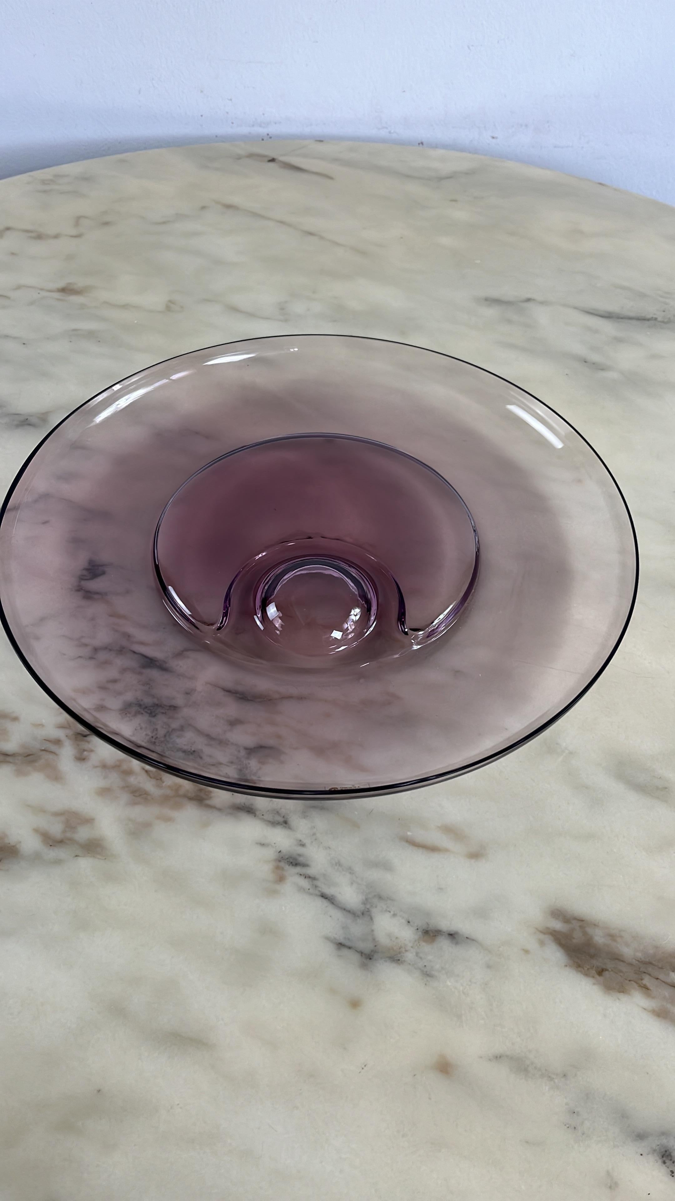 Grande centrotavola in vetro di Murano di Cenedese & Albarelli, anni '70 in vendita 7