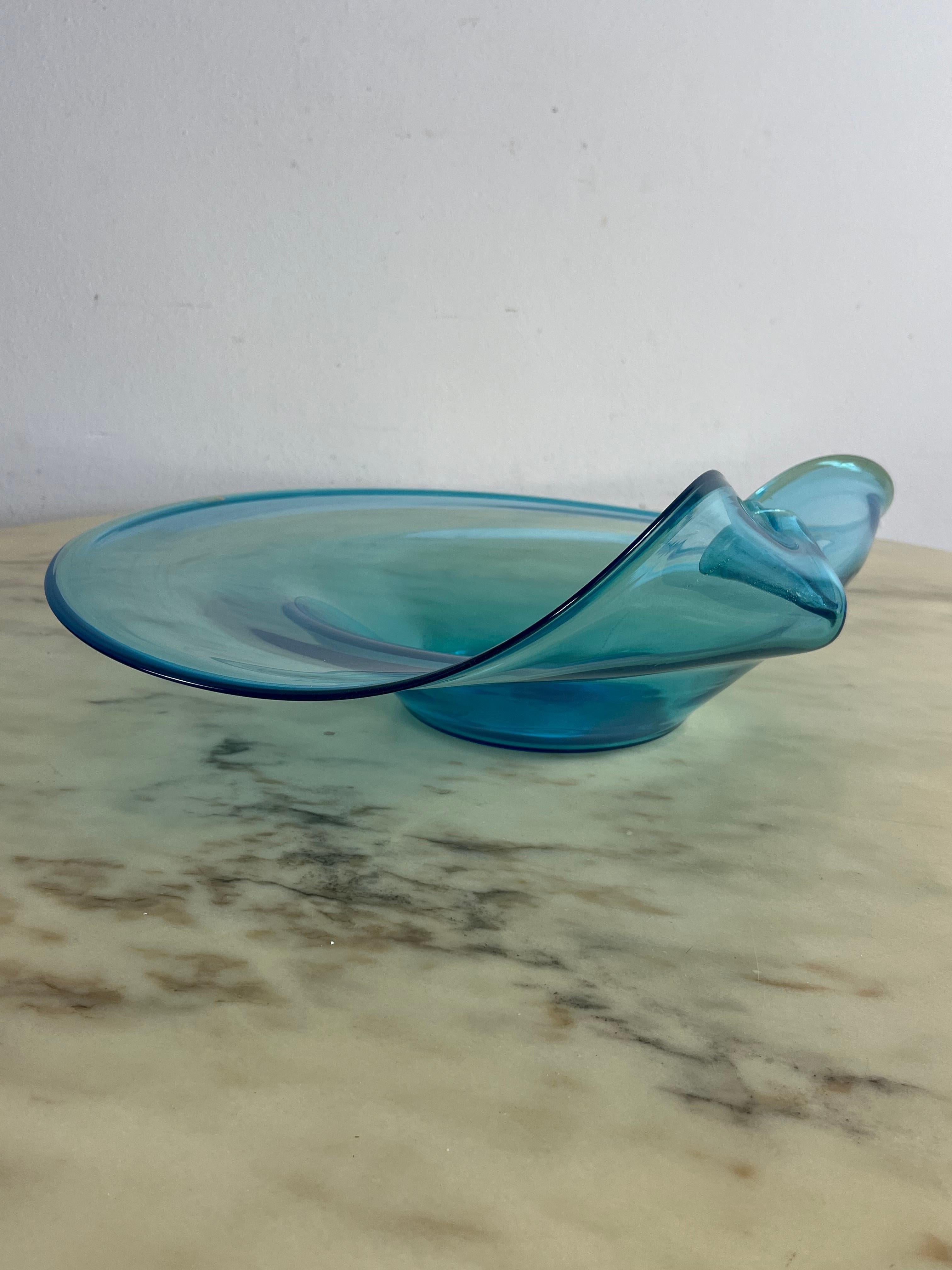 Italiano Grande centrotavola in vetro di Murano di Cenedese & Albarelli, anni '70 in vendita