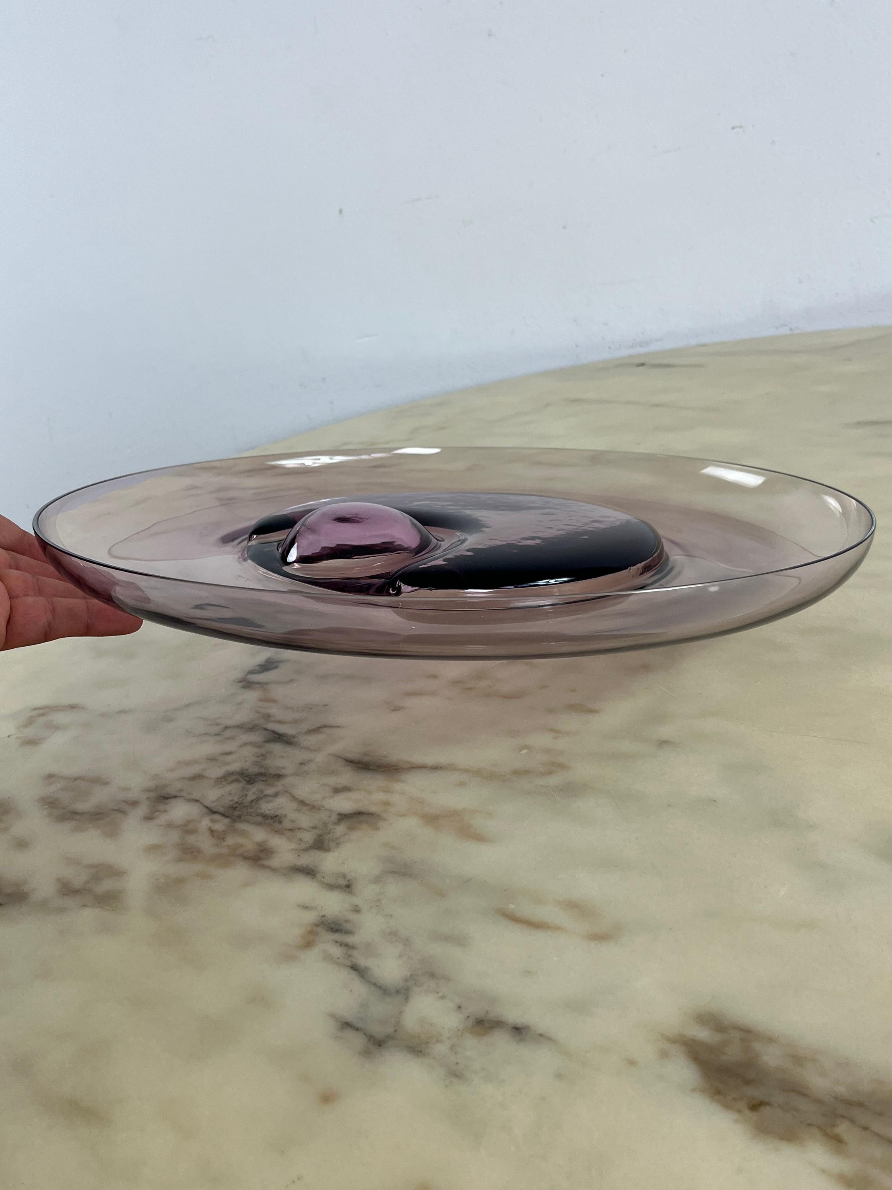 Grande centrotavola in vetro di Murano di Cenedese & Albarelli, anni '70 in vendita 1