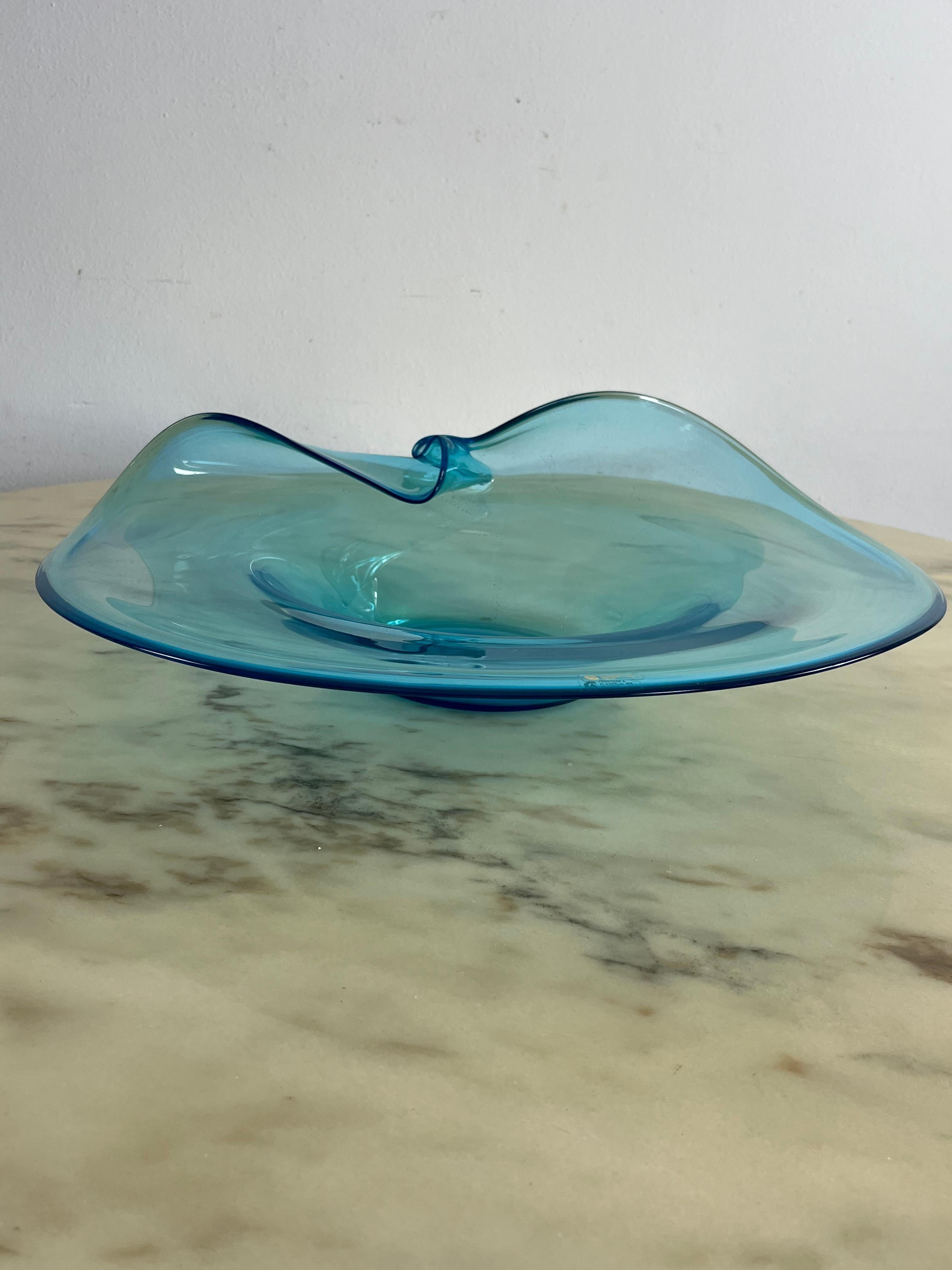 Grande centrotavola in vetro di Murano di Cenedese & Albarelli, anni '70 in vendita 2