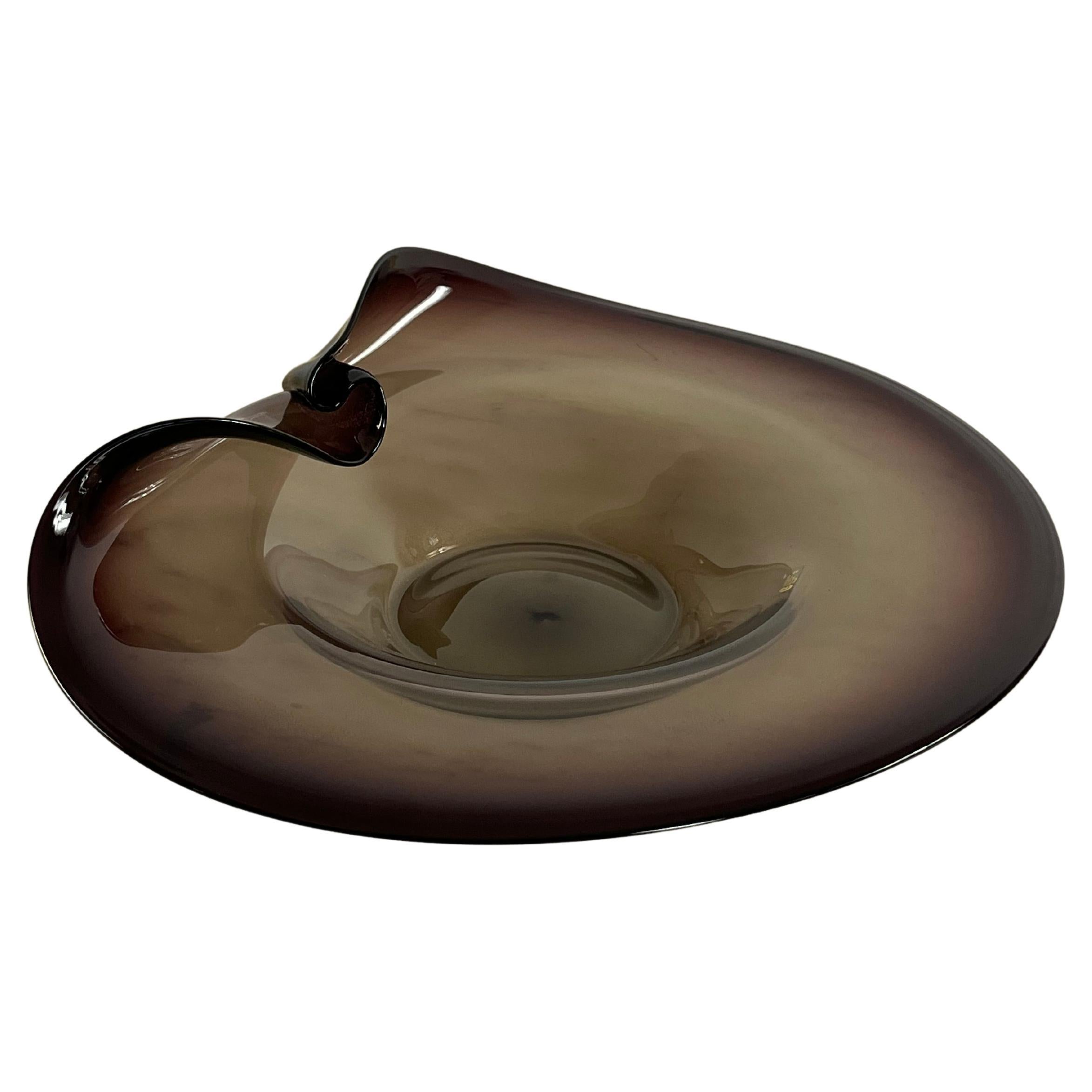 Grande centrotavola in vetro di Murano di Cenedese & Albarelli, anni '70