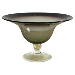 Gran centro de mesa de cristal de Murano de Cenedese & Albarelli, años 70