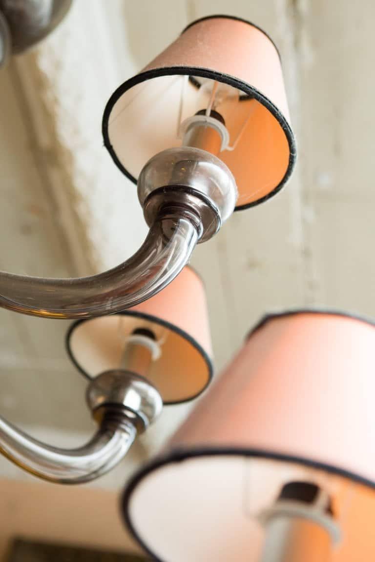 Large Murano Glass Chandelier by De Majo In Good Condition For Sale In London, GB