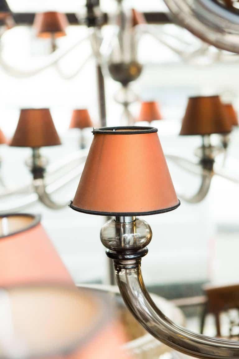 Late 20th Century Large Murano Glass Chandelier by De Majo For Sale