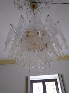 Large Murano Glass Chandelier by La Murrina, Italy 1980s