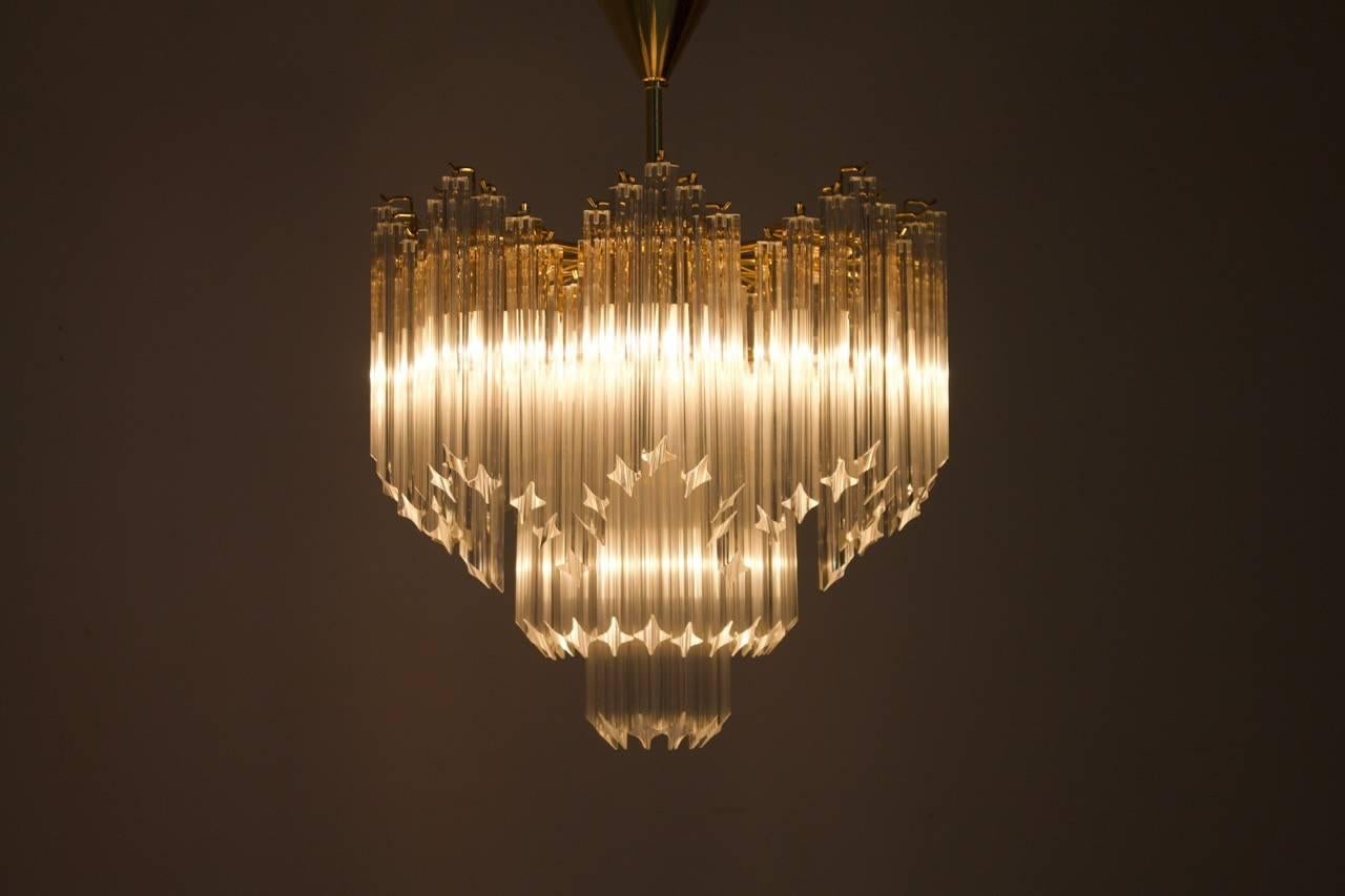 1970 murano glass chandelier