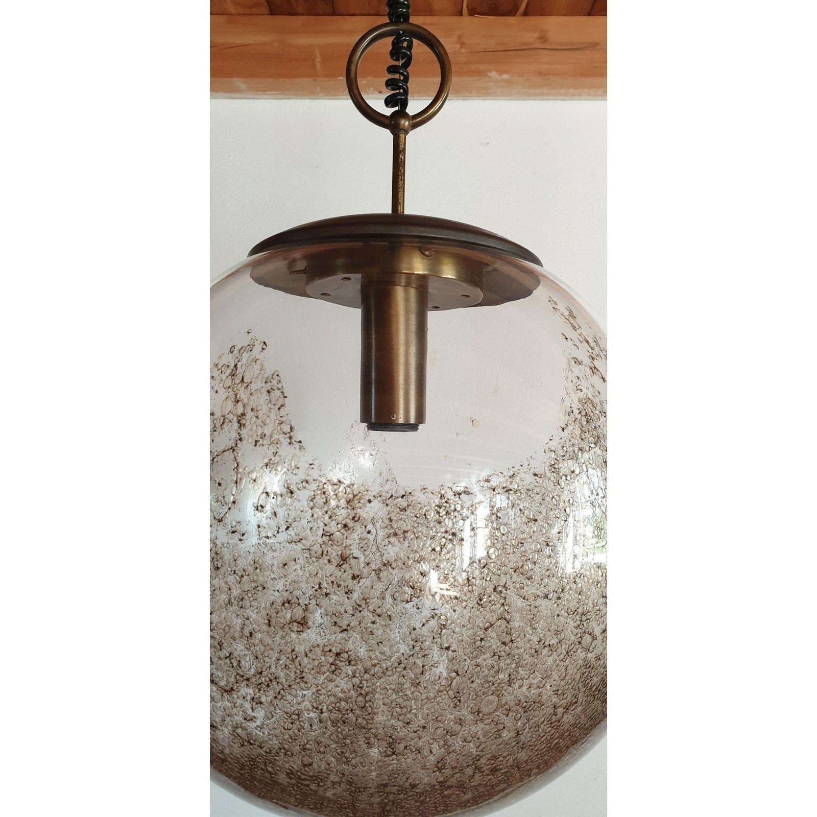 Gran araña de cristal de Murano, Mazzega en venta 2