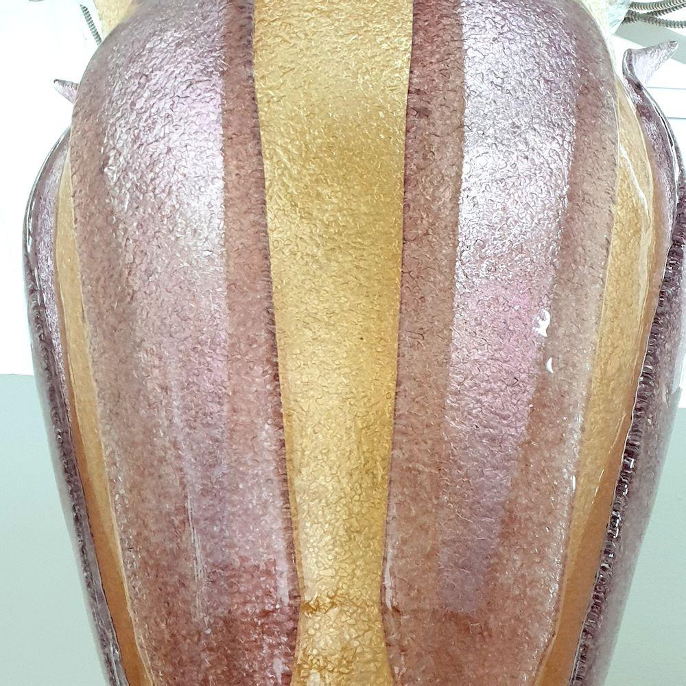 Large Murano Glass Chandelier or Lantern Italy For Sale 4