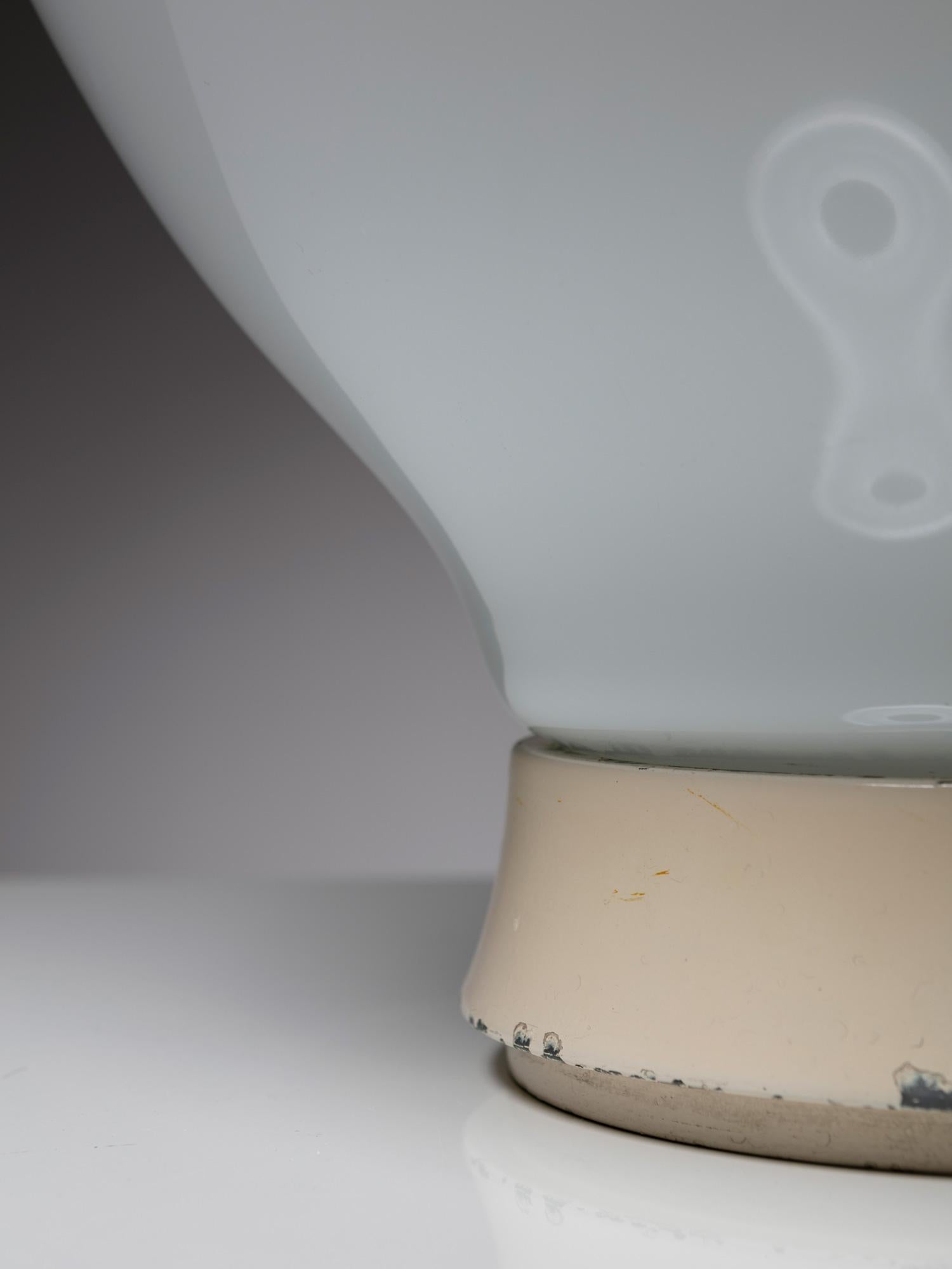 Metà XX secolo Grande lampada da tavolo 