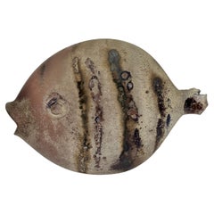 Vintage Large Murano Glass Fish Table Lamp, 1980s