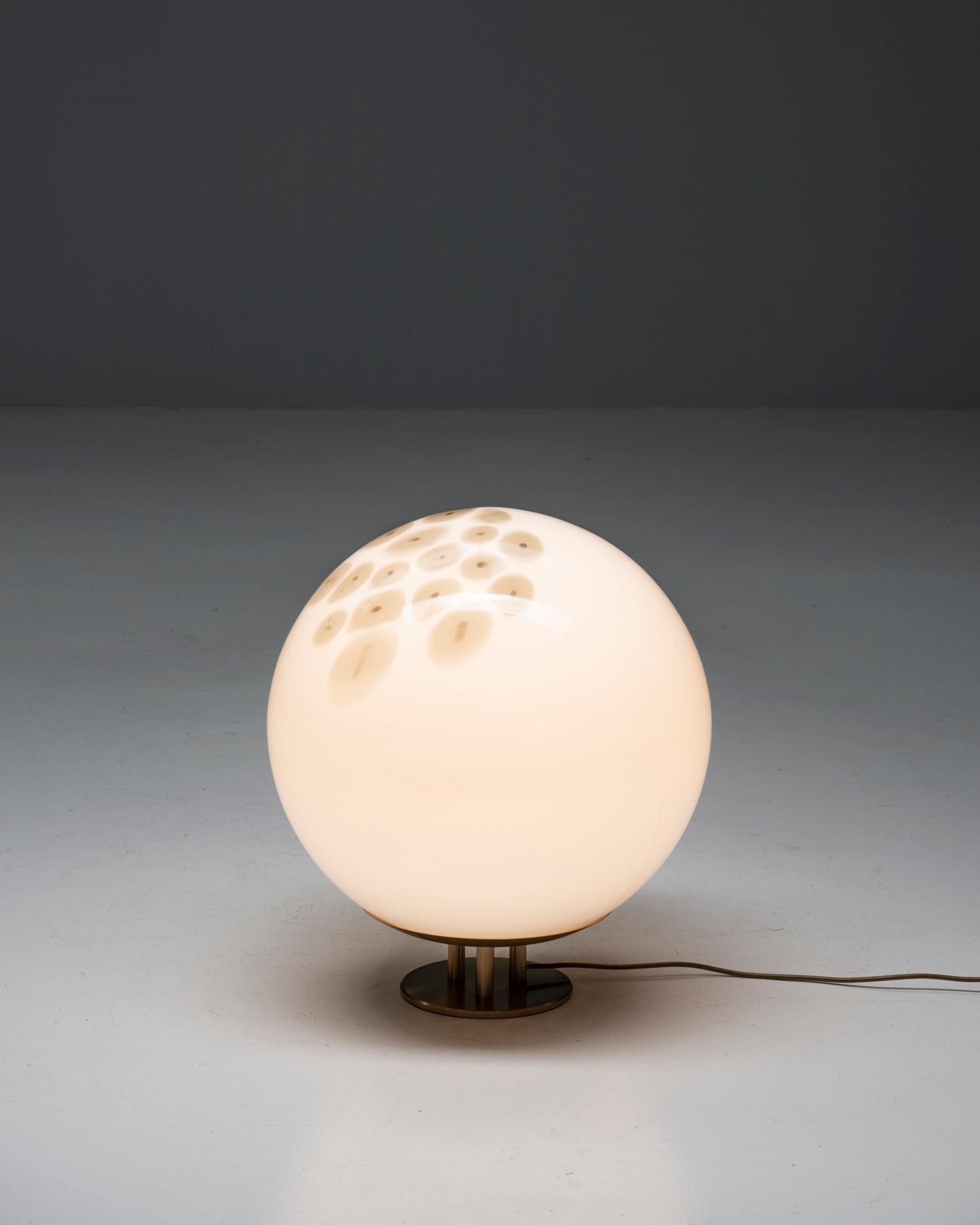 Mid-Century Modern Large Murano Glass Floor Lamp - La Murrina For Sale