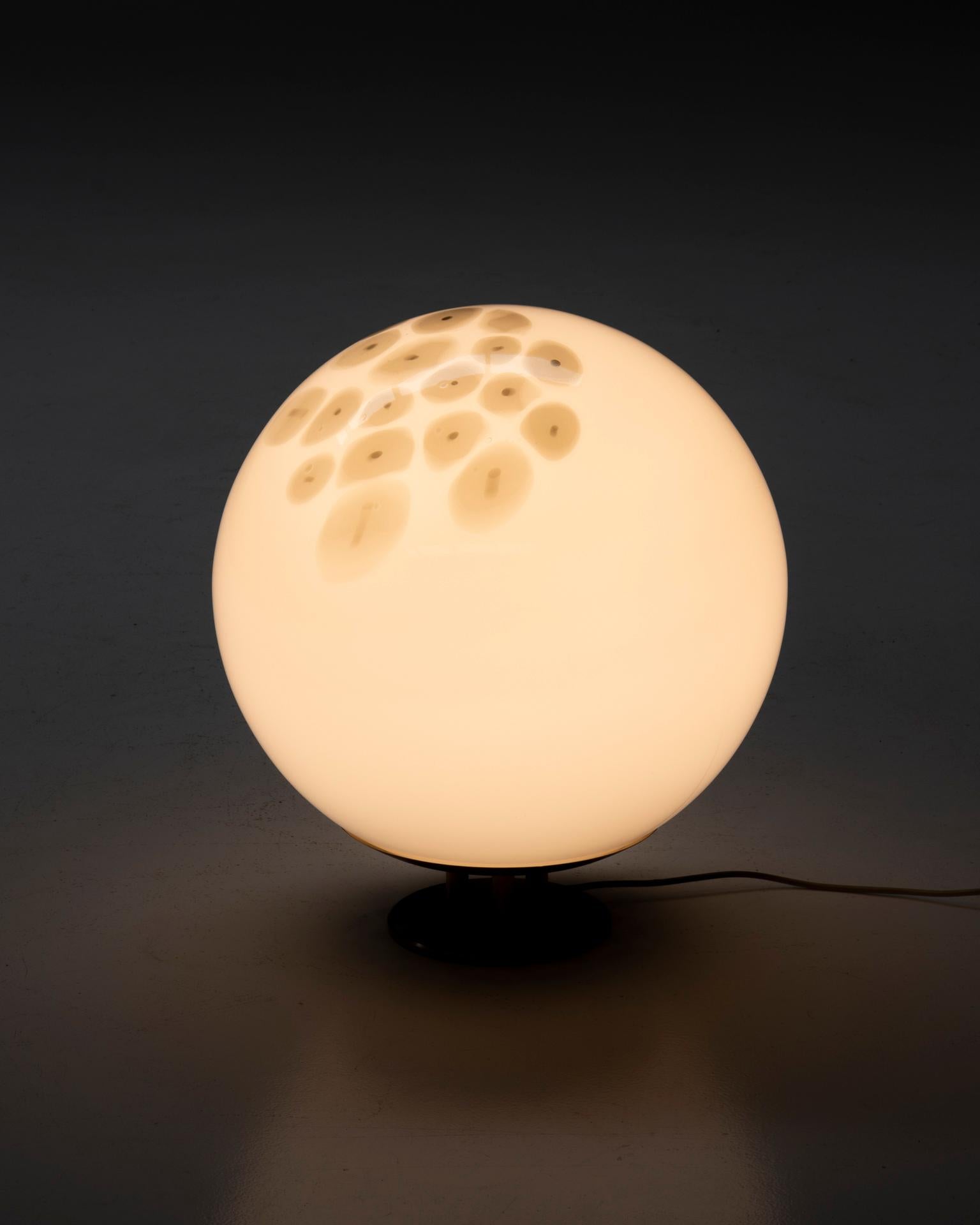 Italian Large Murano Glass Floor Lamp - La Murrina For Sale