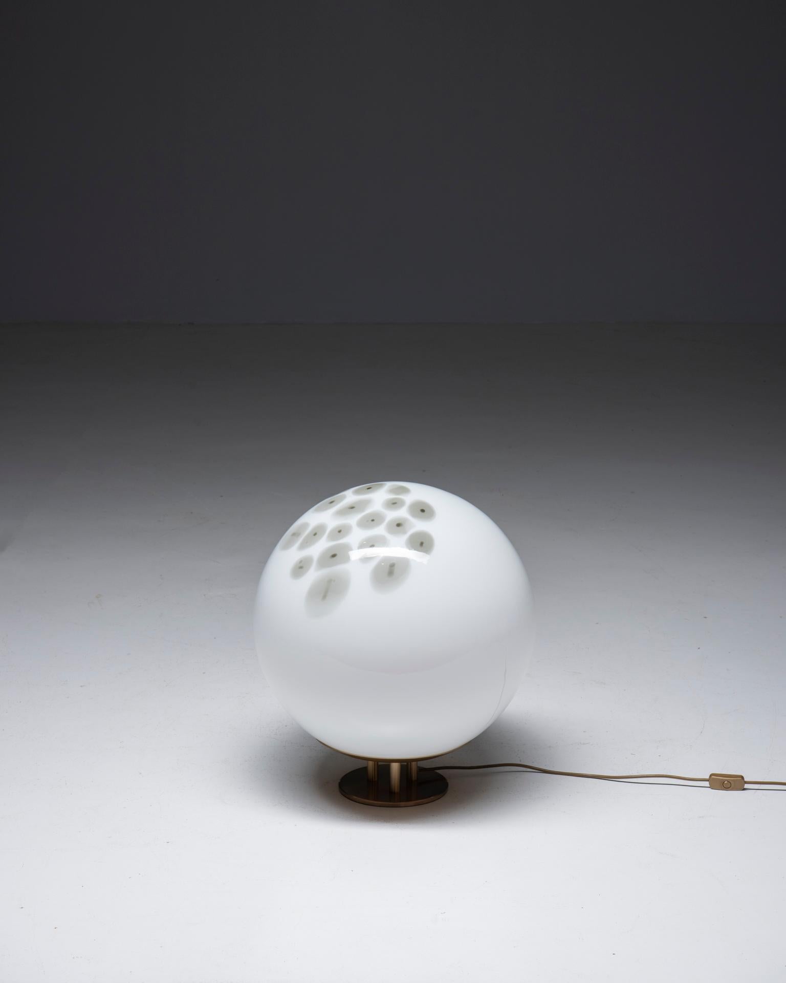 Large Murano Glass Floor Lamp - La Murrina In Good Condition For Sale In Antwerpen, BE