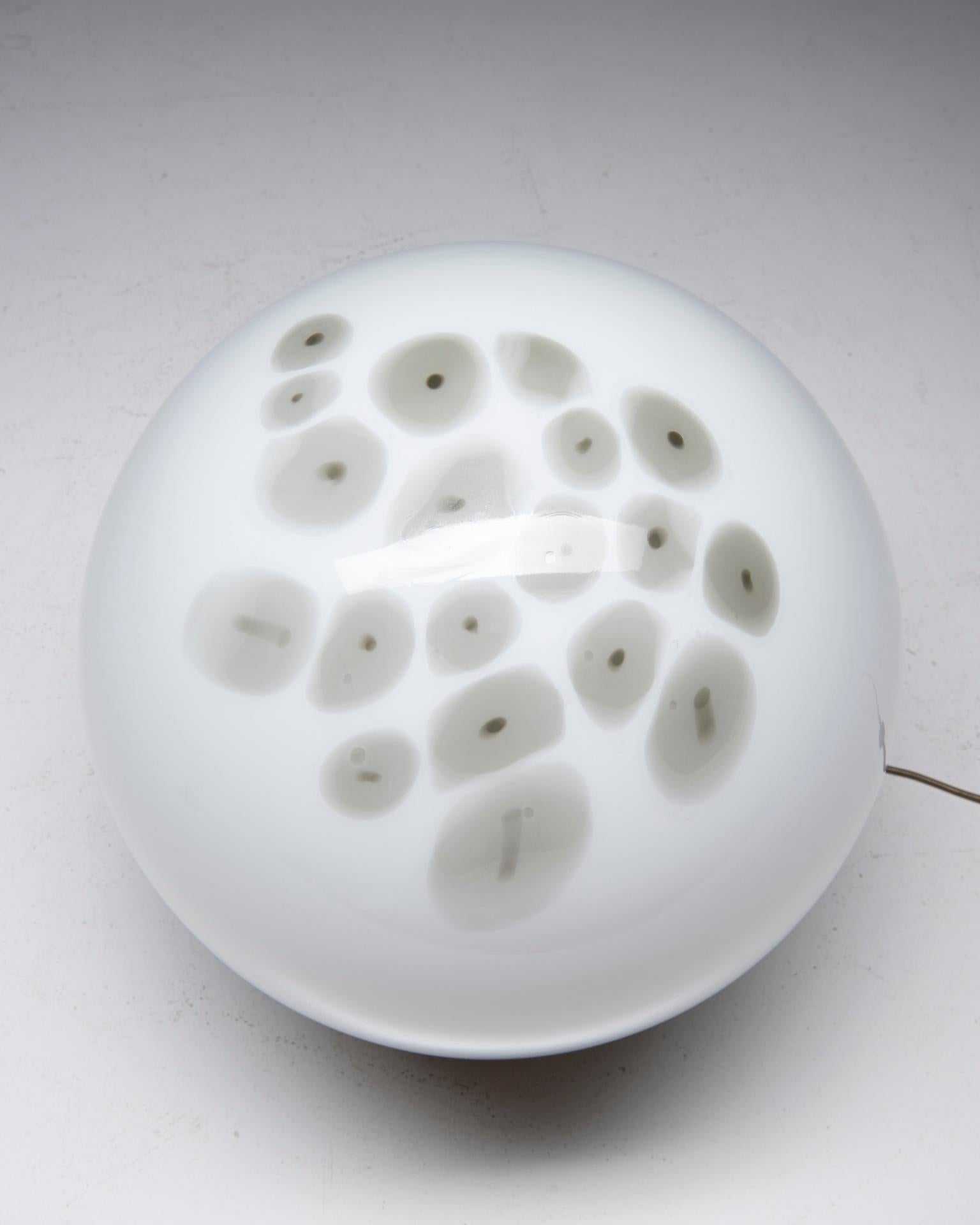 20th Century Large Murano Glass Floor Lamp - La Murrina For Sale