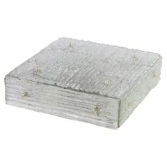 Large Murano Glass Flush Mount by Kalmar, Austria, 1960s